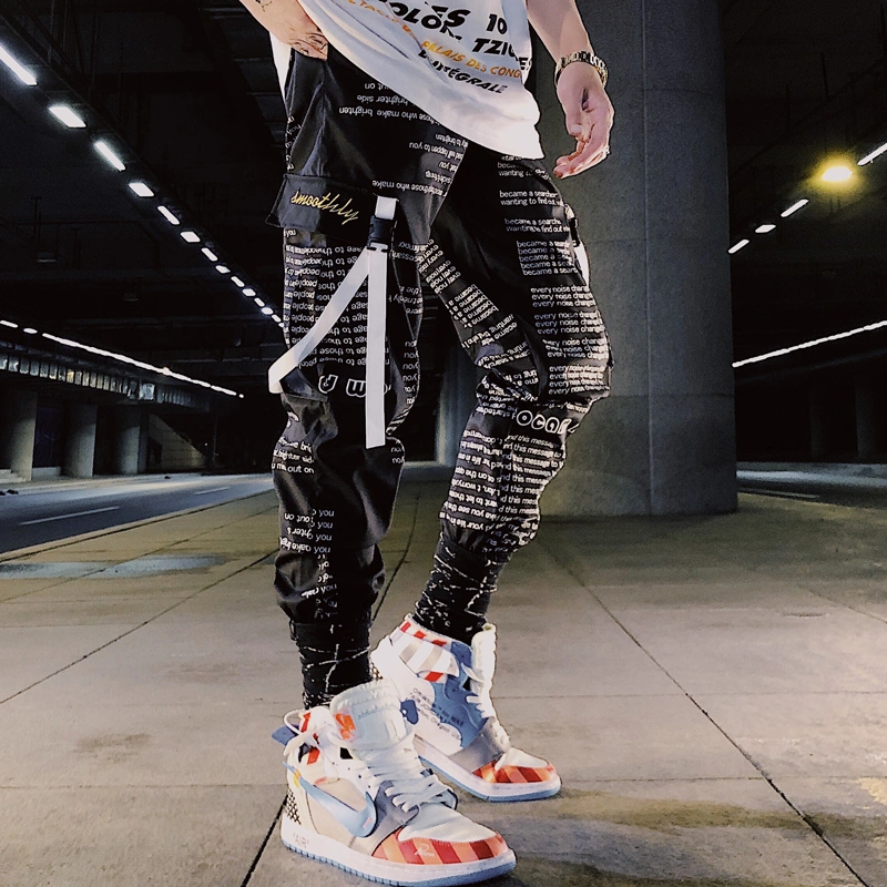 Men's All Match Spring And Summer Thin Style Cool Loose Casual Pants Overalls