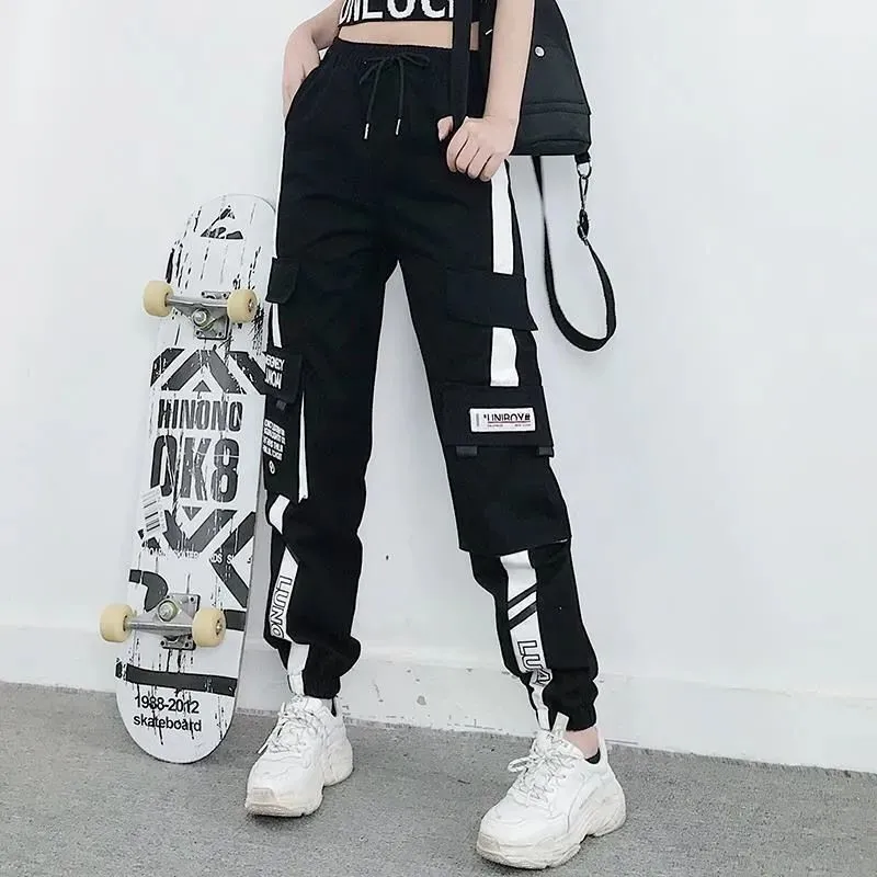 Women's High-waisted Cargo Pants