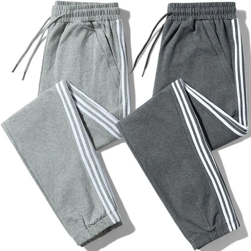 Men's Fashion Trends Harlan Three-Stripe Pants Casual Long Pants