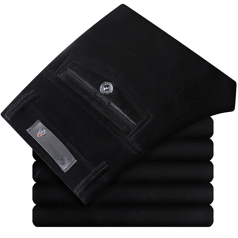Men's Corduroy Pants Middle-Aged and Elderly Corduroy Casual Pants