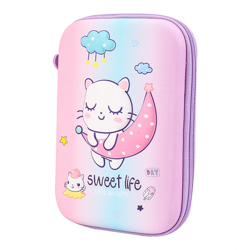 Cute Square Large Capacity Cartoon Anime Hand Account Stationery Box