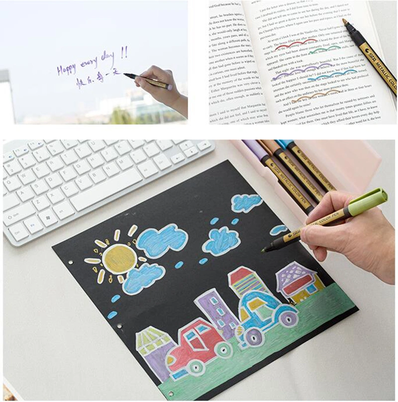 Color Water-based Paint Metal Marker
