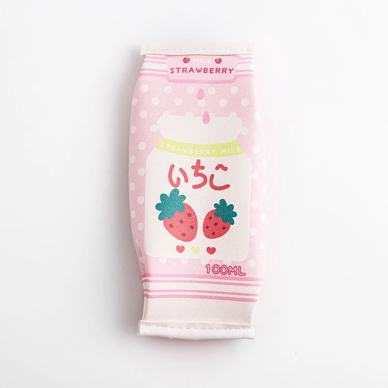 Strawberry milk pencil case