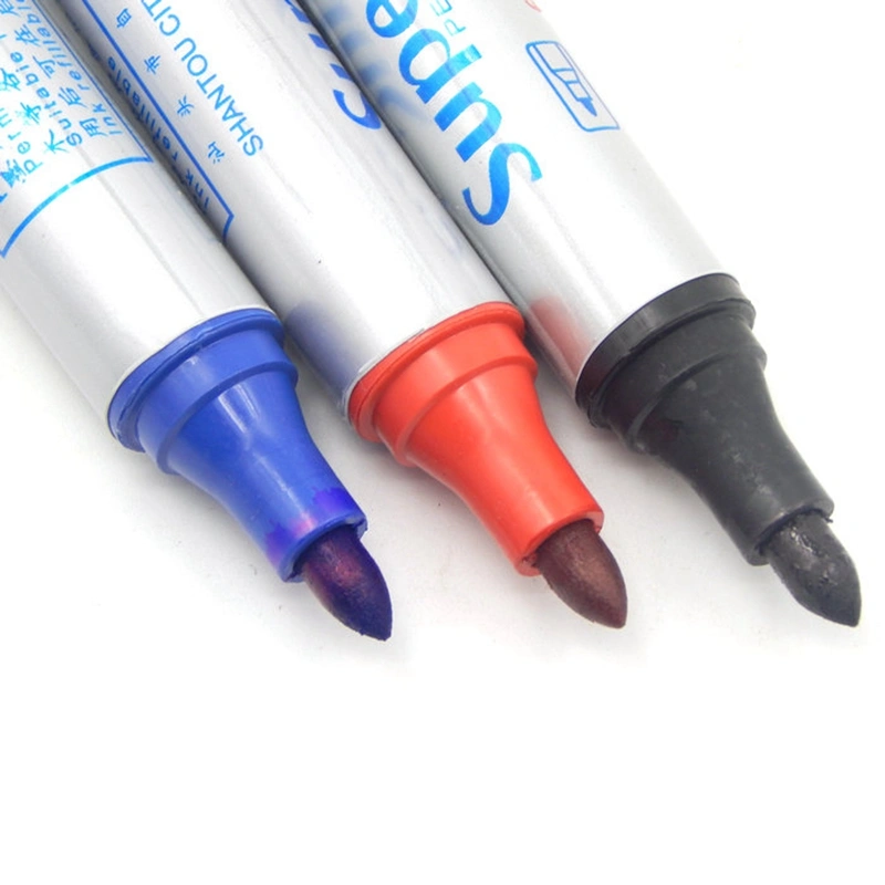 Oil-based markers are not fading
