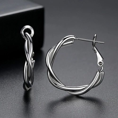 Korean Style Fashion Simple and Personalized New Twist Earrings