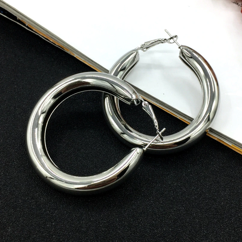 Korea Simple Round Fashion Personality Earrings