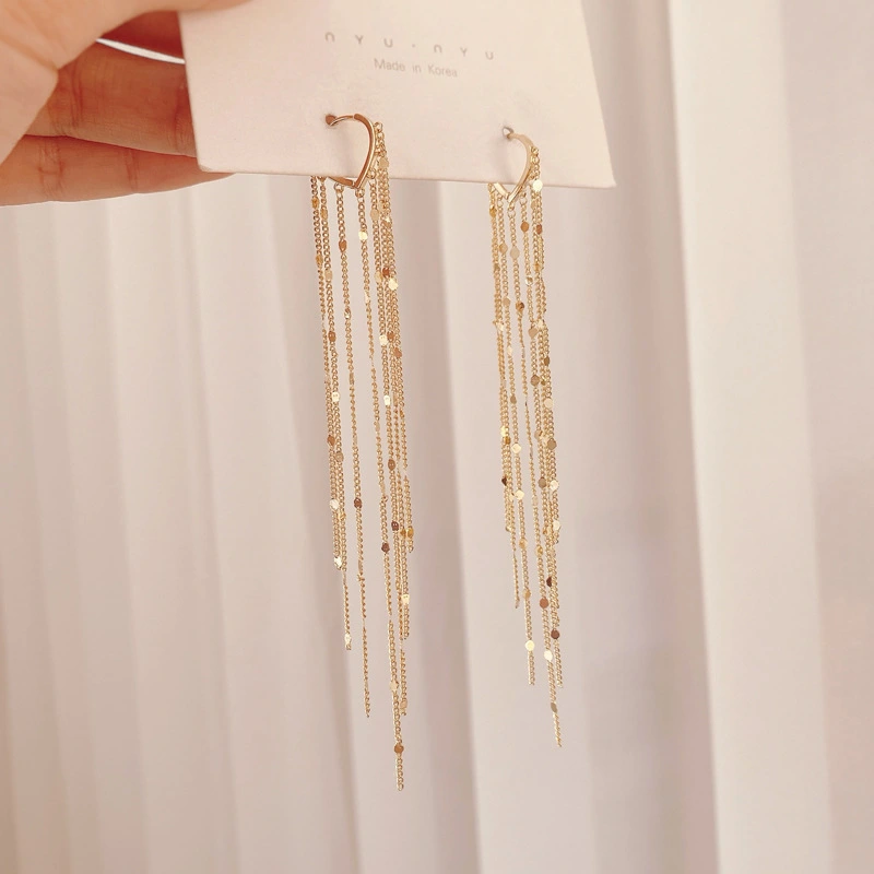 Long Earrings Suitable For Round Face