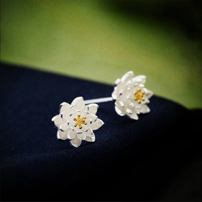 Women's Fashion Creative S925 Anemone Earrings