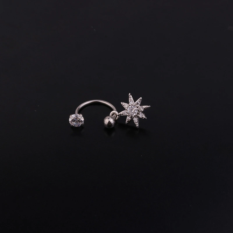 Trade Stainless Steel C-Ring Puncture Flowers