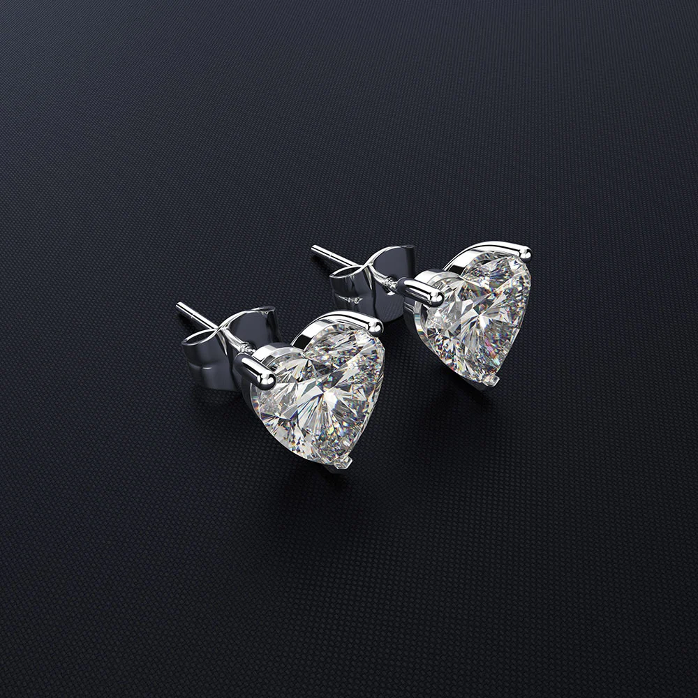 Sweet Love Fresh Temperament Zircon Earrings