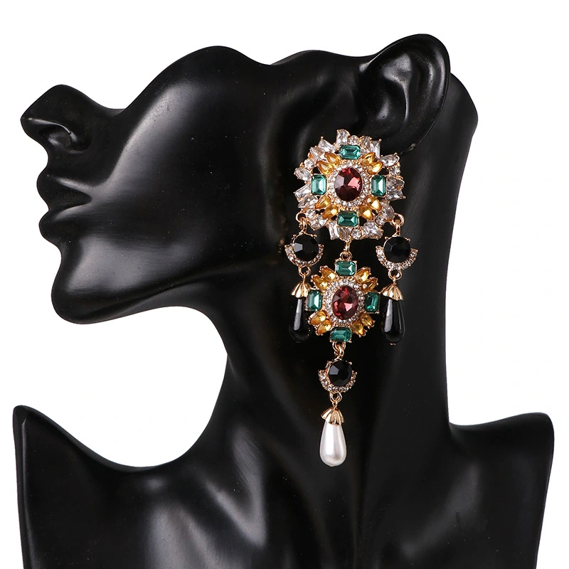 European And American Style Fashion Exaggerated Big Earrings