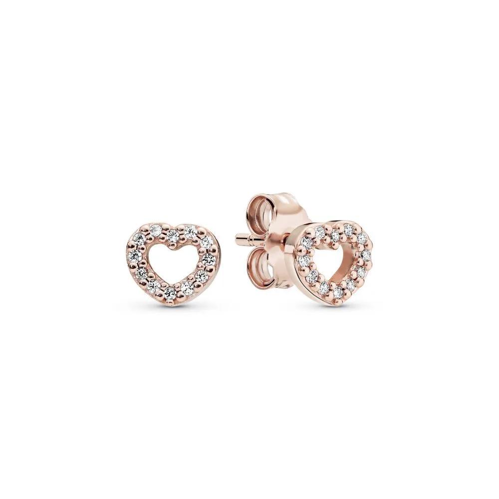 Maidola Panjia Earrings Female 925 Sterling Silver Rose Gold Factory Direct Fashion All-match Ear Jewelry