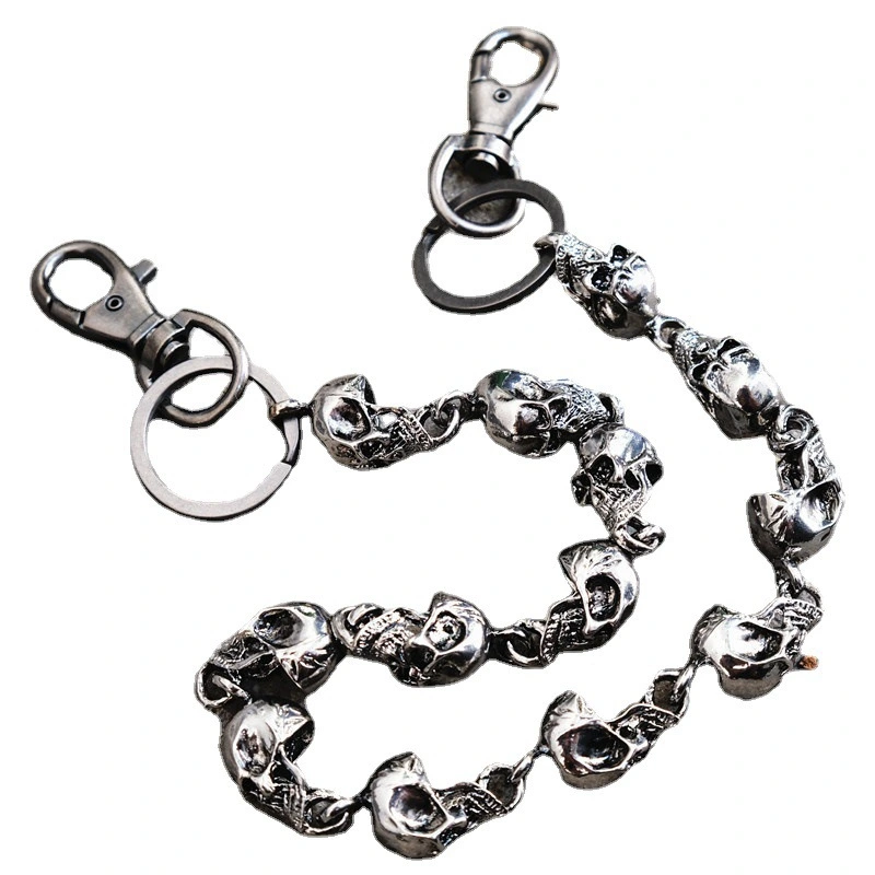 Skull Connected Metal Trouser Chain
