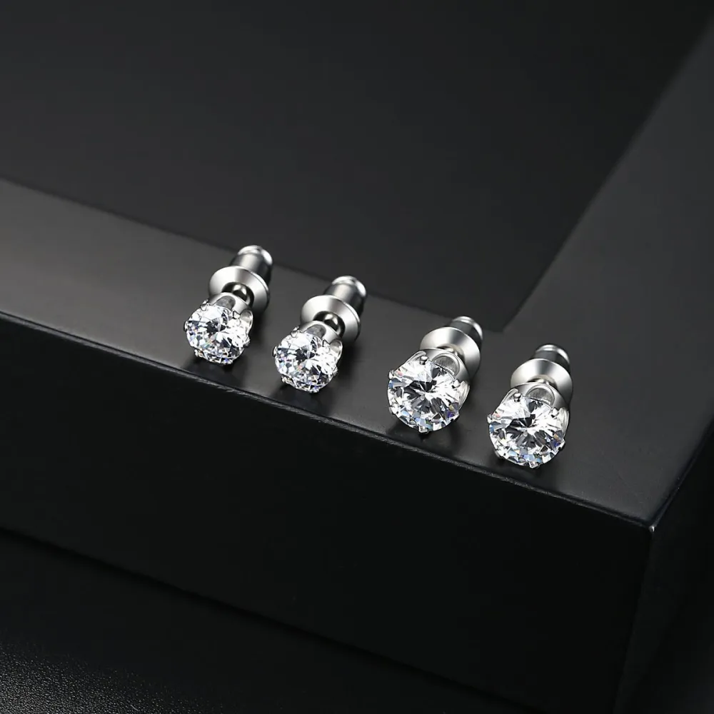 5mm 6mm Simple And Fashionable Women's Earrings