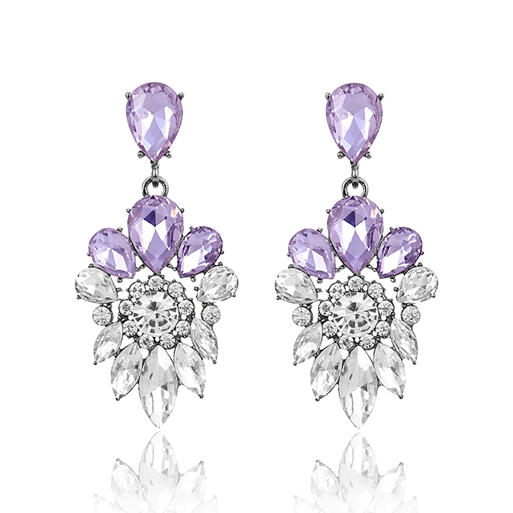 Fashion Japanese And Korean Crystal Earrings Earrings Party Banquet Earrings