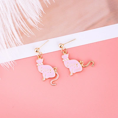 Girly Cute Fruit Earrings Ice Cream Apple Earrings Cactus Ins Earrings Pineapple Earrings