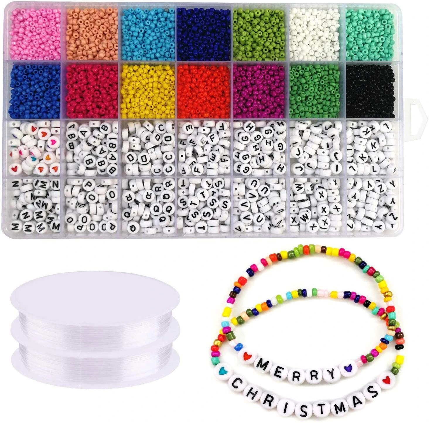 5000 Rice Beads Boxed Accessories
