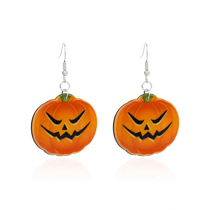 Cute Little Witch Acrylic Earrings