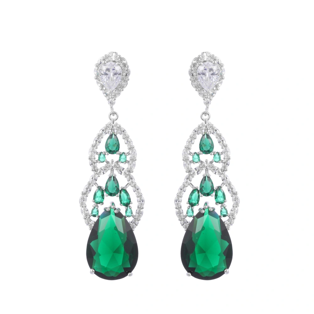 Atmospheric Heavy Industry Zircon Earrings