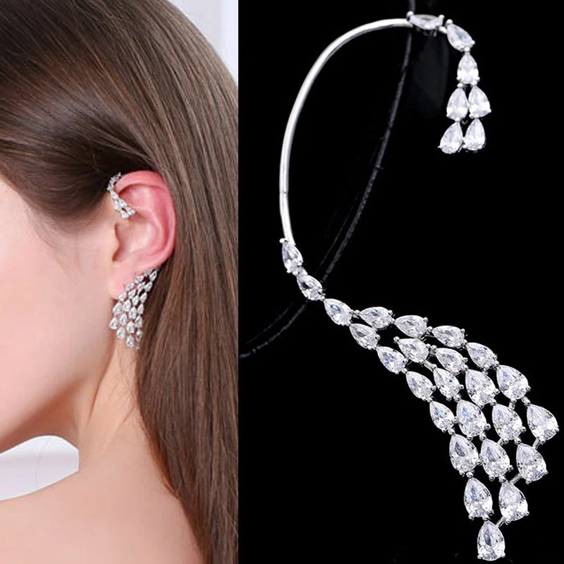 Fashion Trend Personality Three-dimensional Ear Bone Clip Earrings