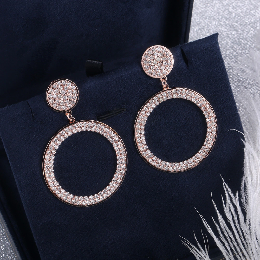 Fashion Nightclub Sexy Temperament Goddess Big Circle Wild Big Earrings