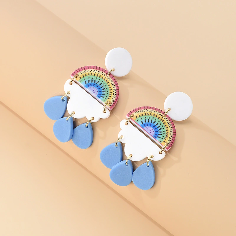 Fashion Personality Temperament Retro Ethnic Style Earrings