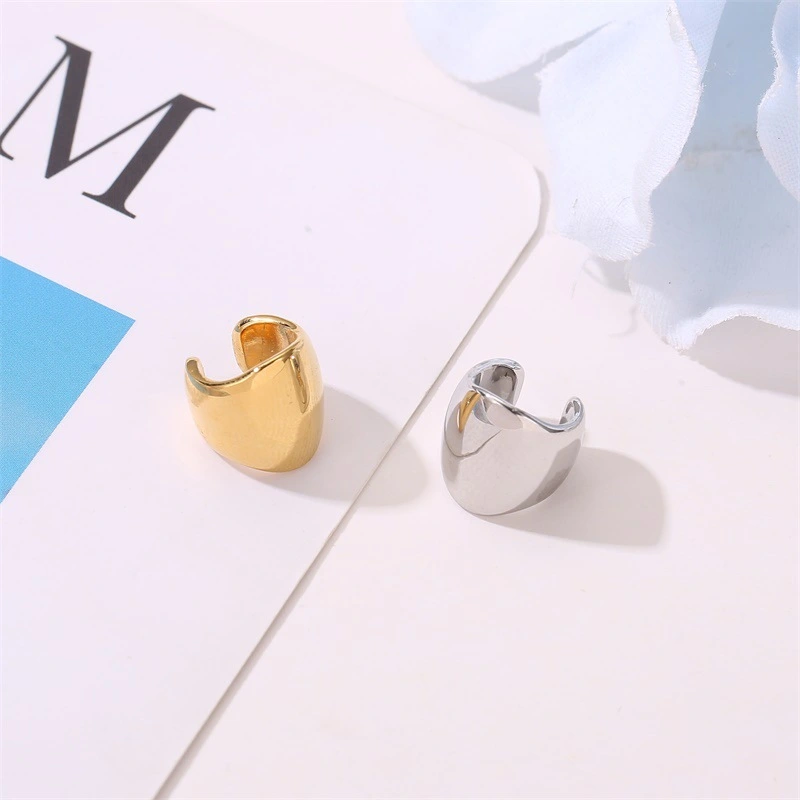 Fashion Clip Simple Metal Polished Male And Female Ear Bone Clip