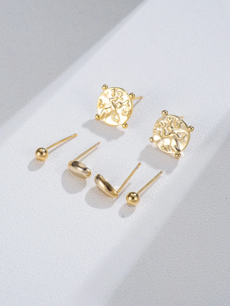 Silver Earrings Women's Fashion Personality Is Irregular