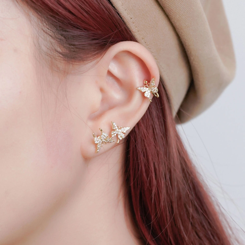 Women's Earrings Have Irregular PersonalityKnot Ear Clip