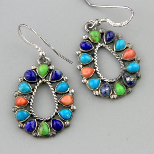 Personalized Solid Color Dual-use Short Earrings