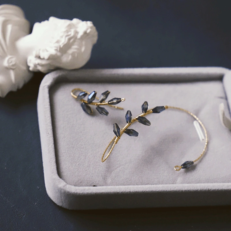 Crystal handmade beaded earrings