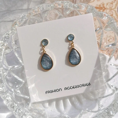 Aquamarine Drop Earrings Fine Earrings