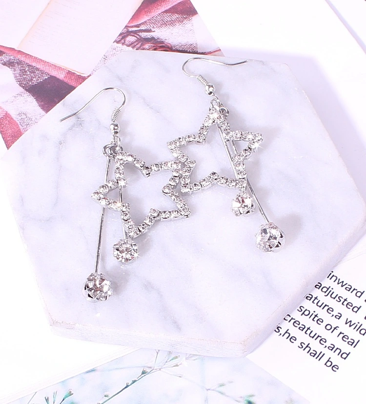 Star Pentagram Earrings