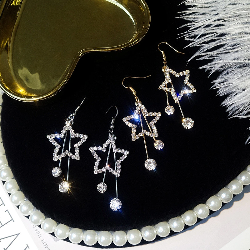 Star Pentagram Earrings