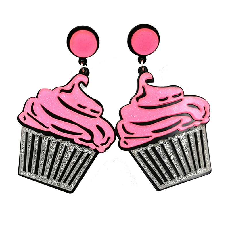 Personalized dessert color wild earrings