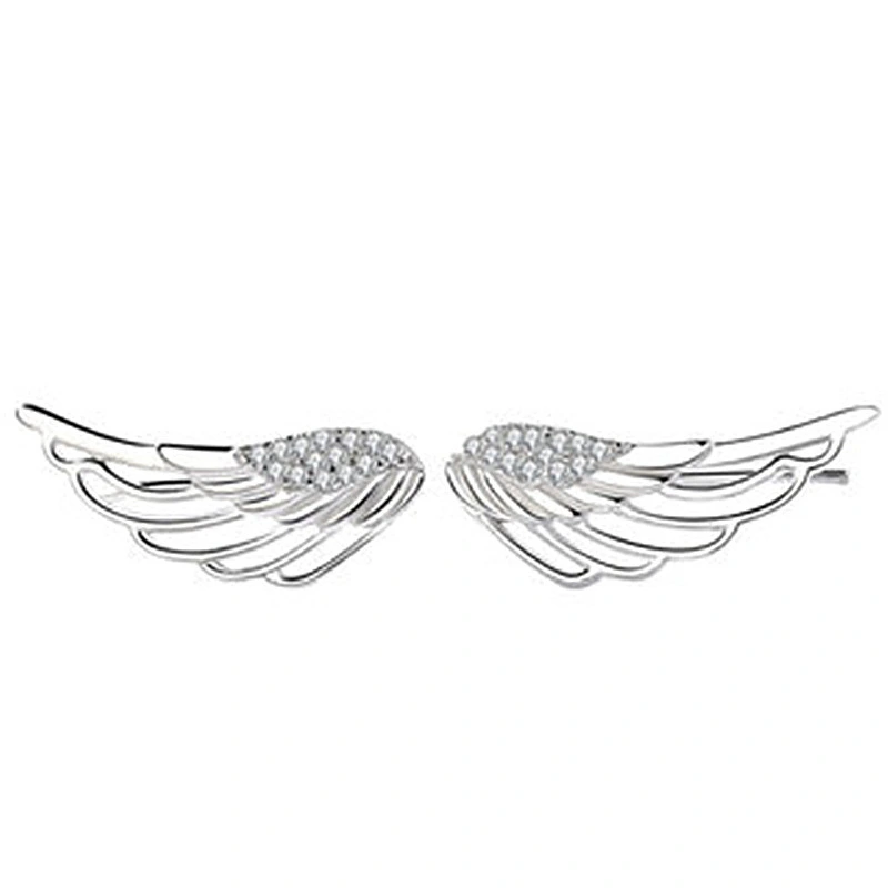 Angel wings earrings