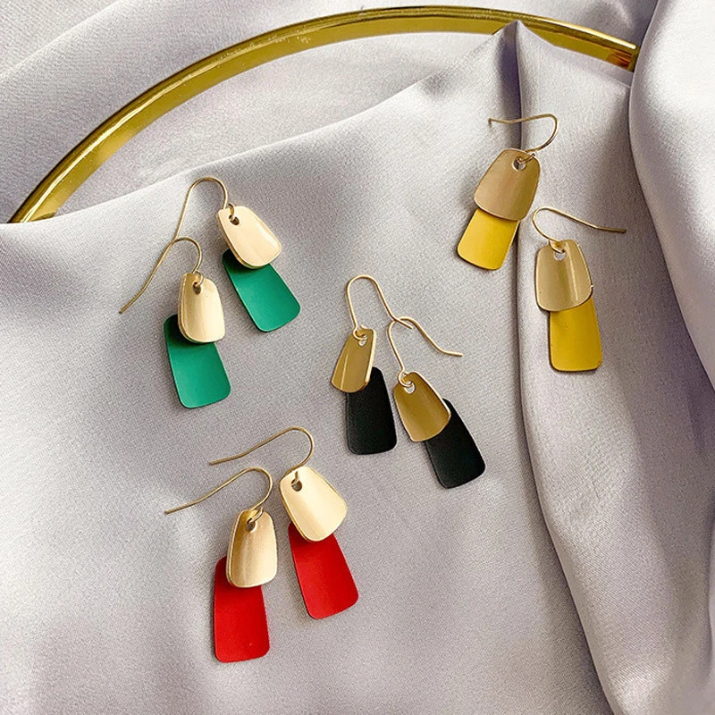 Wild earrings in Morandi color earrings