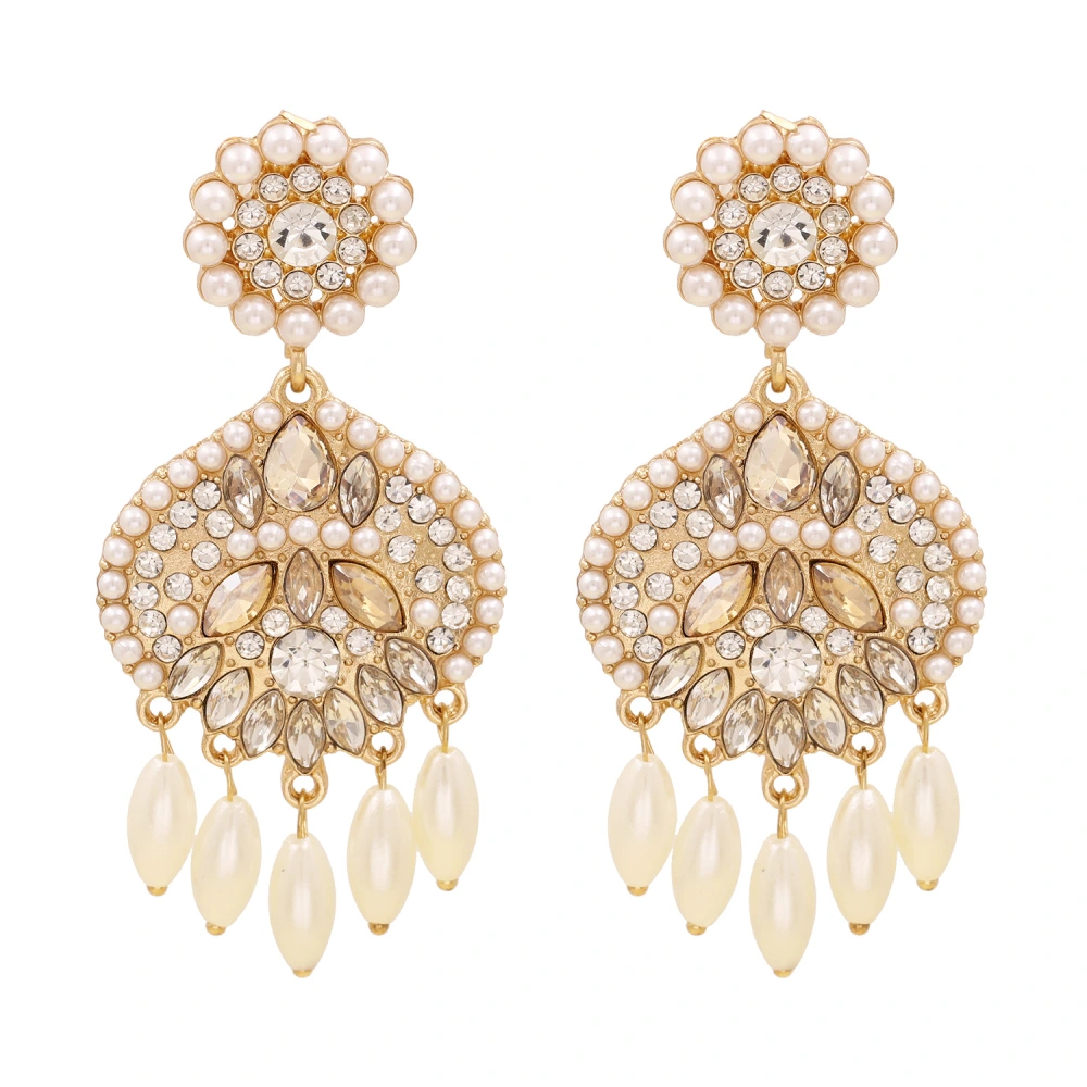 Full Pearl Earrings Fashion Pearl Pendant