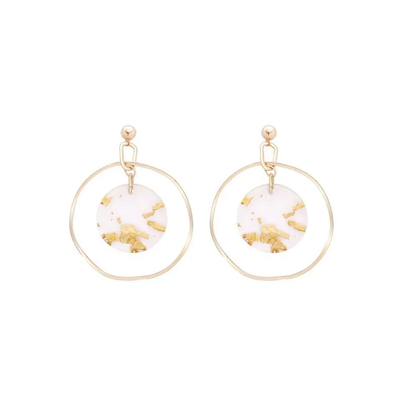 High-end vintage gold earrings