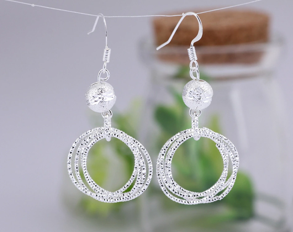 European And American Fashion New Jewelry Popular Hoop Earrings