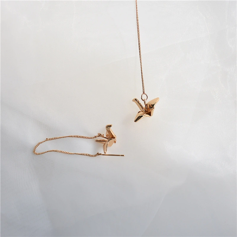 Thousand paper crane Earrings