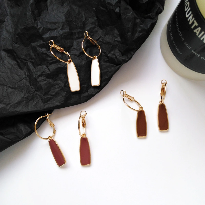 Geometric shape retro Earrings