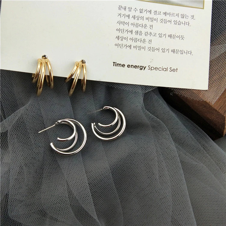 Hand made hollow Earrings