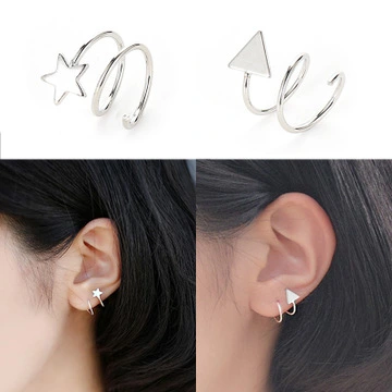 Star Love Rotating Earrings