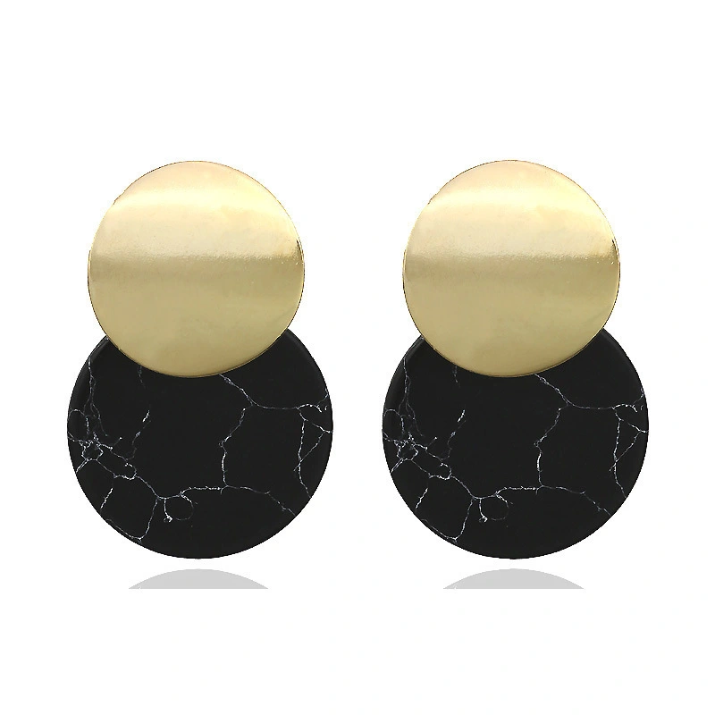 Temperament geometric earrings