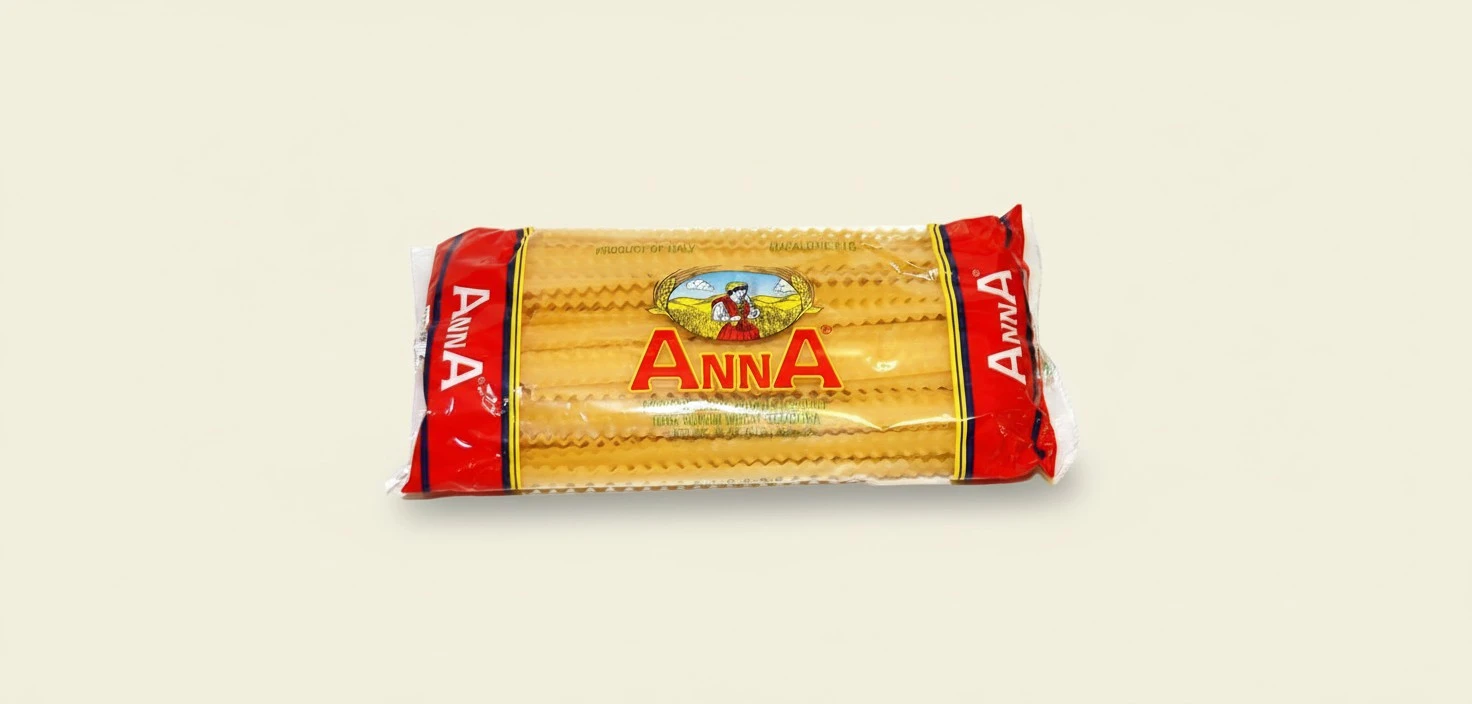 Anna - Italian Mafaldine Pasta N. 16, (4)- 16 oz. Pkgs.