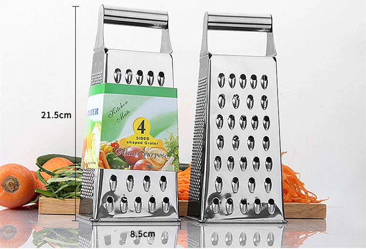 Stainless Steel Multifunctional Four-Sided Grater