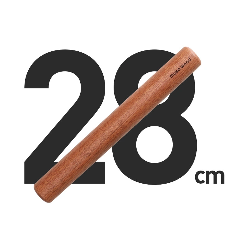 Ebony Wood Unpainted Rolling Pin Solid Wood Size Lengthened Household Artifact Rolling Face Stick