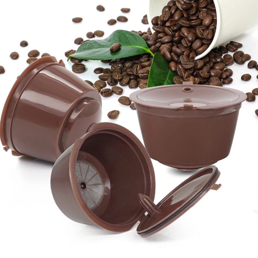 The Coffee Filter Capsule Shell Is Repeatedly Filtered With Plastic