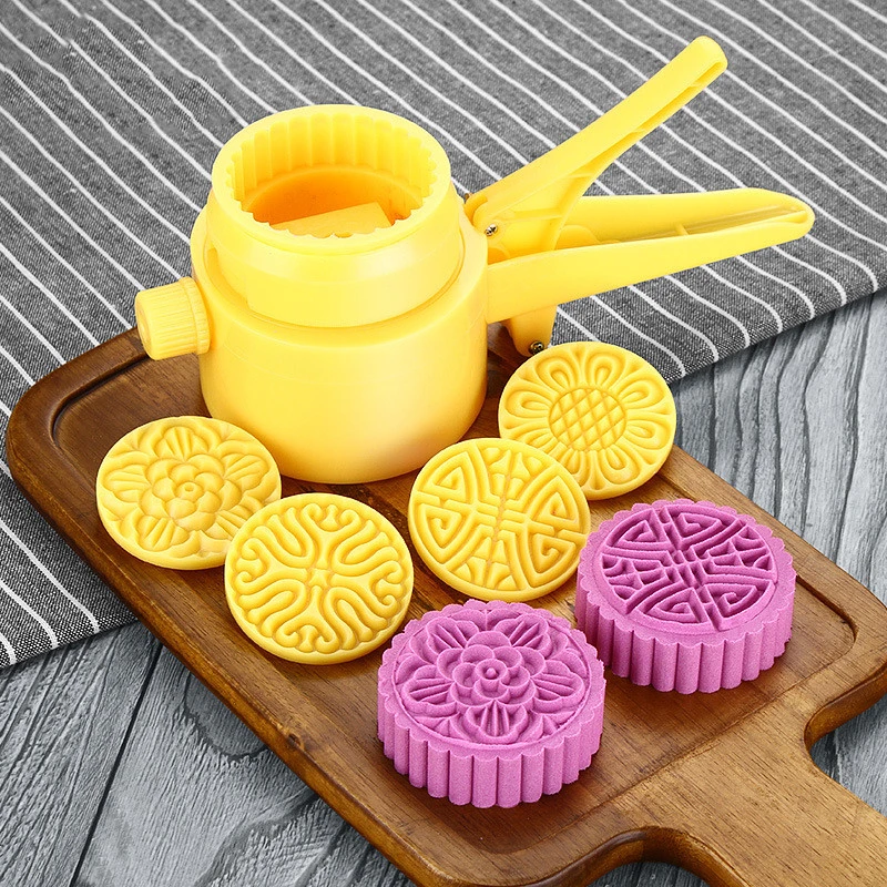 Reverse Buckle Moon Cake Model Printing Tool Mold Snow Skin Buckle Type